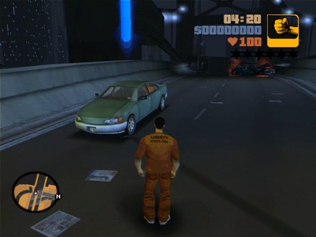 GTA 3 on PlayStation 2