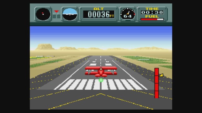 Pilotwings on the SNES