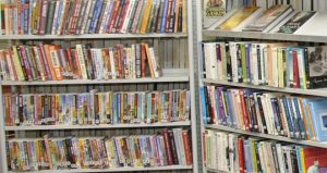 Books in a Shropshire library